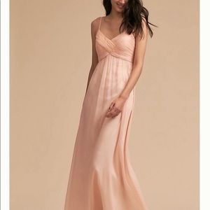 BHLDN Brigitte: blush bridesmaid dress